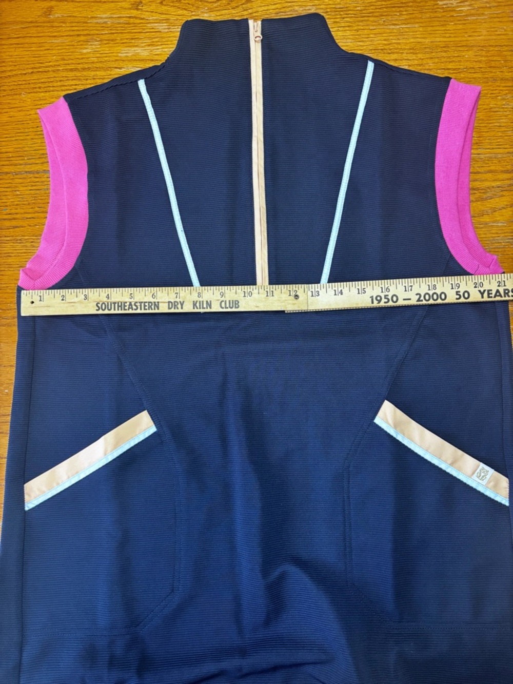 Simply Southern Drew Dress Navy Womens L sleeveless coquette summer cottagecore - Picture 4 of 7